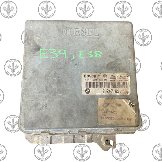 BMW Engine Control Unit (ECU) for BMW 5 Series E39 525TDS - Part Number 13612247891