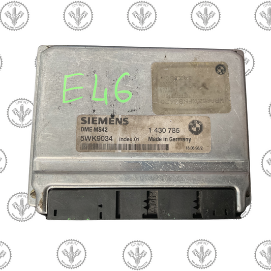 Basic Control Unit DME for BMW E36 318i 1999 - ECM ECU - # 12141430785 (5WK9034)